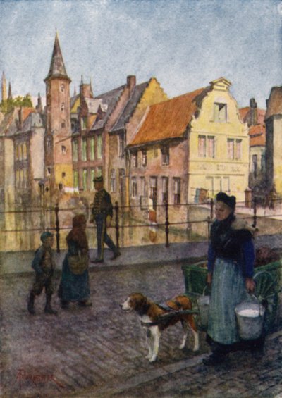 Brujas, Bélgica de after Amedee Forestier
